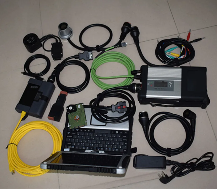  Para mb star c5 sd para BMW Icom A2 B C de diagnóstico 2in1 con 1TB HDD software v2019.12 + CF19 To