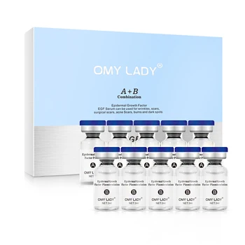 

OMY LADY Peptide Lyophilized Powder Serum Acne Wrinkle Pimples Treatment Epidermal Growth Factor Hydrating Moisturizing Skin