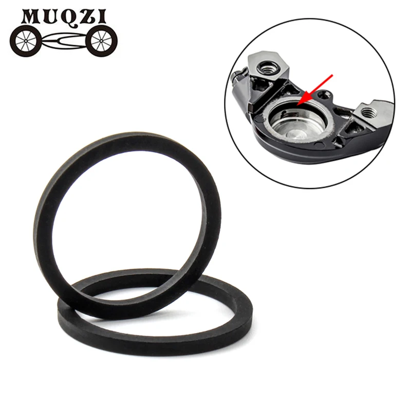 MUQZI 2Pcs Mountain Road Bike Disc Brake Caliper Sealing Ring O-Ring Piston Bicycle PE Wear-Resistant sealing | Спорт и развлечения
