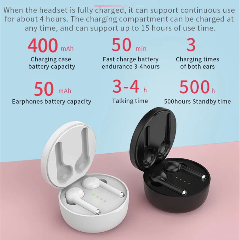 TW40 TWS-наушники с сенсорным управлением Bluetooth-наушники спортивные