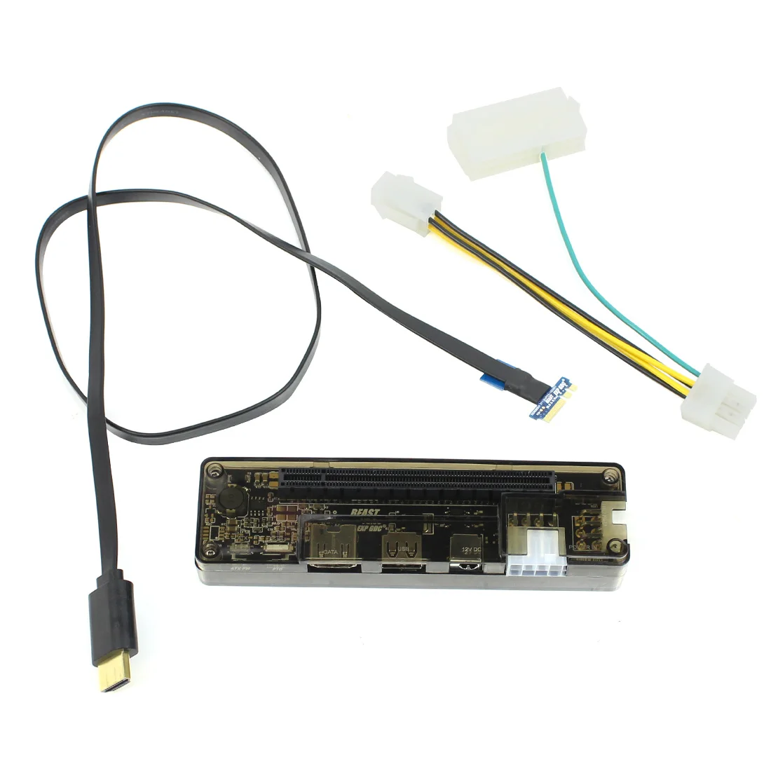 EXP GDC внешняя видеокарта для ноутбука Mini PCI-E/NGFF M.2 ключ интерфейс версия видеокарта док-станция - Цвет: Синий