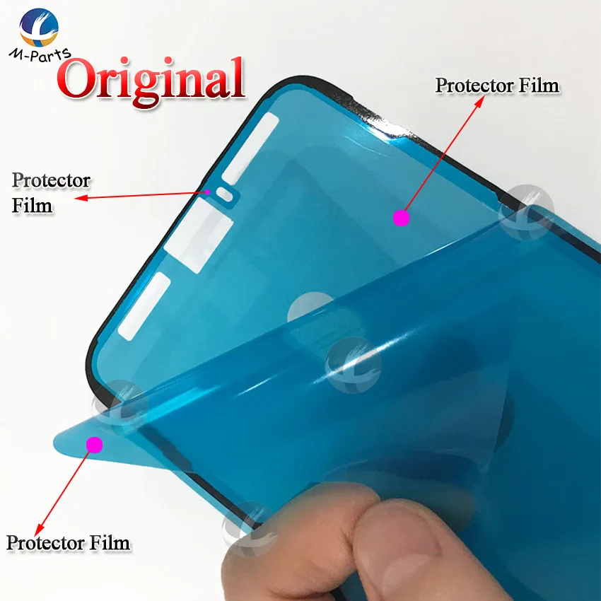 10 шт., водонепроницаемая наклейка для iPhone 6S 7 8 Plus X XS Max XR 11 Pro Max, рамка для ЖК-дисплея, клейкая лента, клей для ремонта
