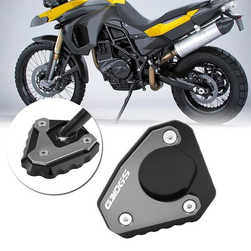 Motorcycle Kickstand Extension Plate Foot Side Stand Enlarge Pad For Bmw G310gs G 310gs G 310 Gs 17 18 Covers Ornamental Mouldings Aliexpress