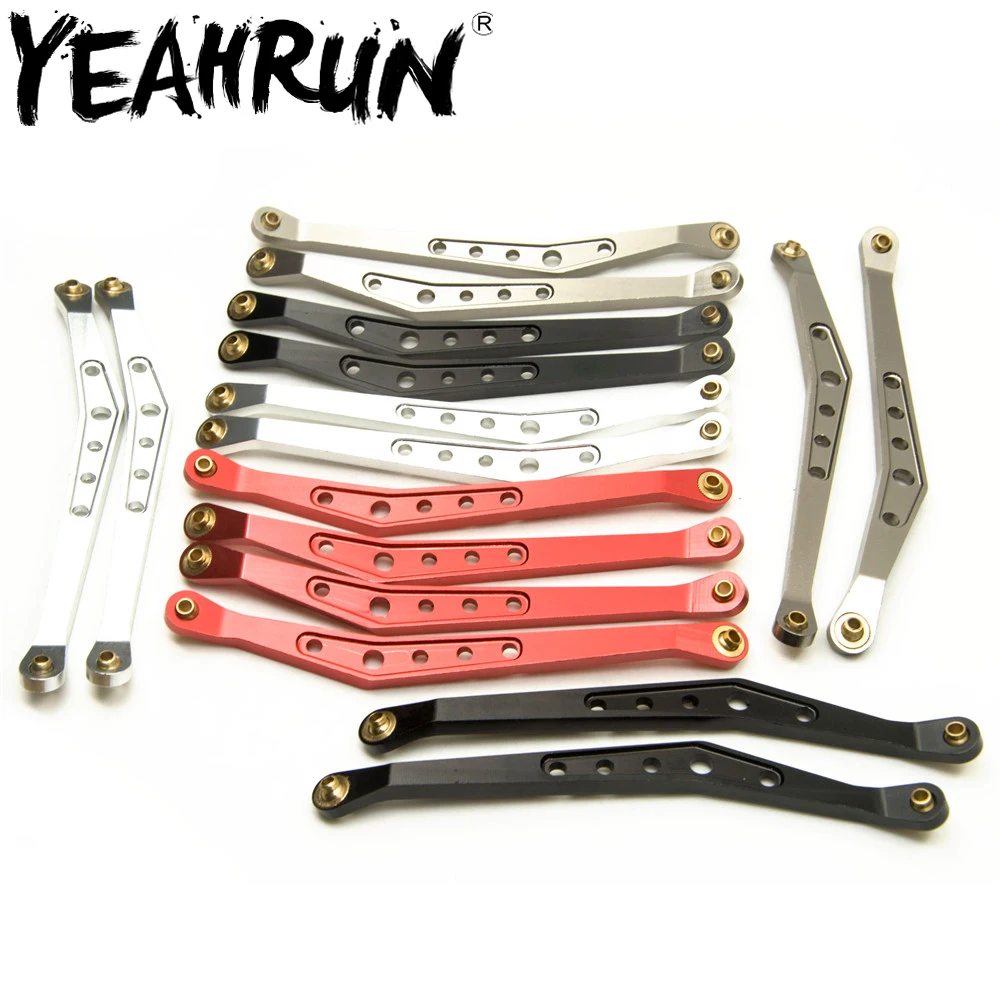

YEAHRUN 4PCS Aluminum RC Upper Link Rod Linkage for 1/10 AXIAL Wraith Upgrade Parts