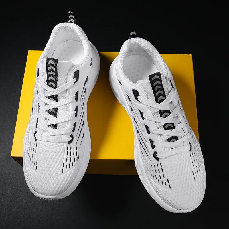 

2020 Air Cushion Lovers Shoes Men Sneakers Light Up Comfortable Shoes Platform Sport Male Sneakers For Running Walking Gymming