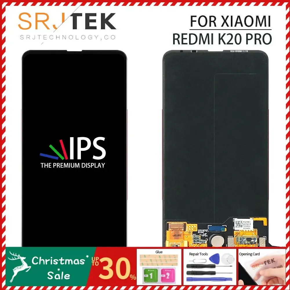 6,3" дисплей для Xiaomi Redmi K20 Pro, ЖК сенсорный экран, дигитайзер для Redmi K20 Pro, ЖК-экран, сенсор, запасные части