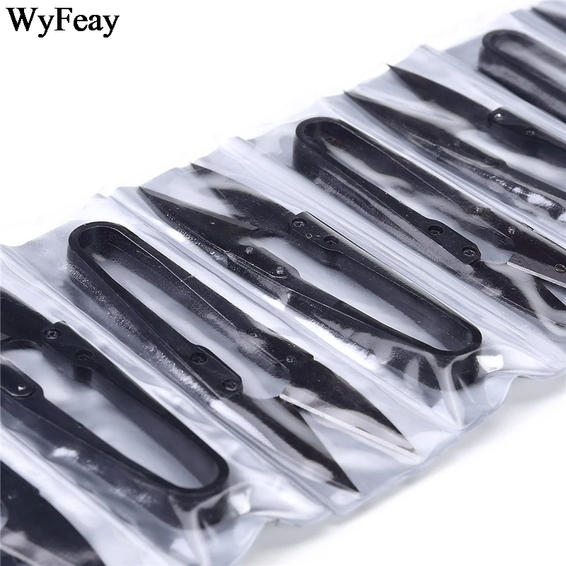 U 재봉 클리퍼 비즈 스레드 커터, 트리밍 스레드 스티치용, DIY 용품, 자수 스럼 원사, 12 개/로트