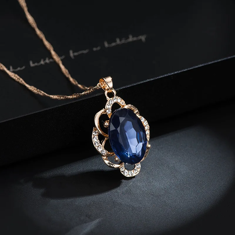 

DN2092 European and American Wedding Crystal Necklace