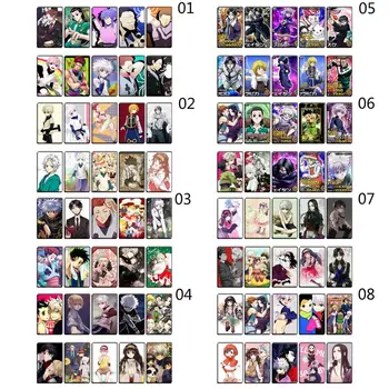 

10 Pcs/lot Japan Anime HUNTER X HUNTER Characters Stickers Classic Card Sticker Toy For Gifts Killua Hisoka