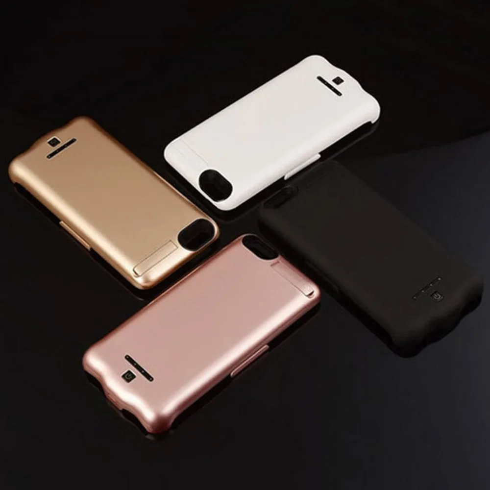 10000 мАч зарядное устройство чехол для iphone 6 7 8 plus 5,5 дюймов ультра тонкий мобильный защитный чехол на заднюю панель телефона аккумулятор внешний аккумулятор