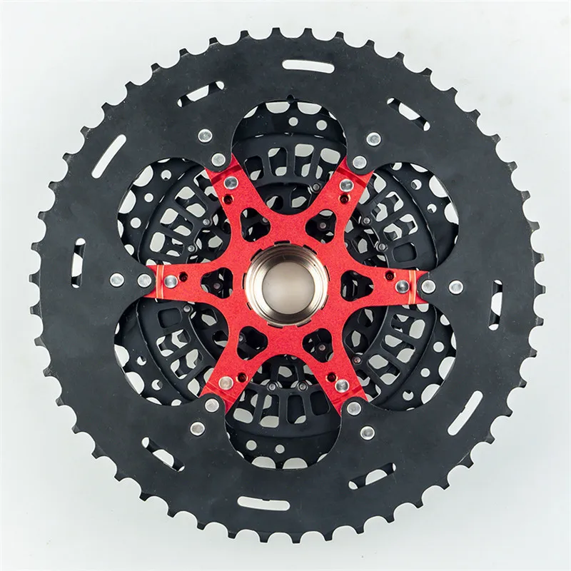 Zracing 12 скоростей MTB велосипед Freewheel 9 T-50 T, CNC AL 12s велосипедные кассеты совместимы с SRAM XD freewhub, для XX1 X01 NX Eagle - Цвет: 12S 9T-50T