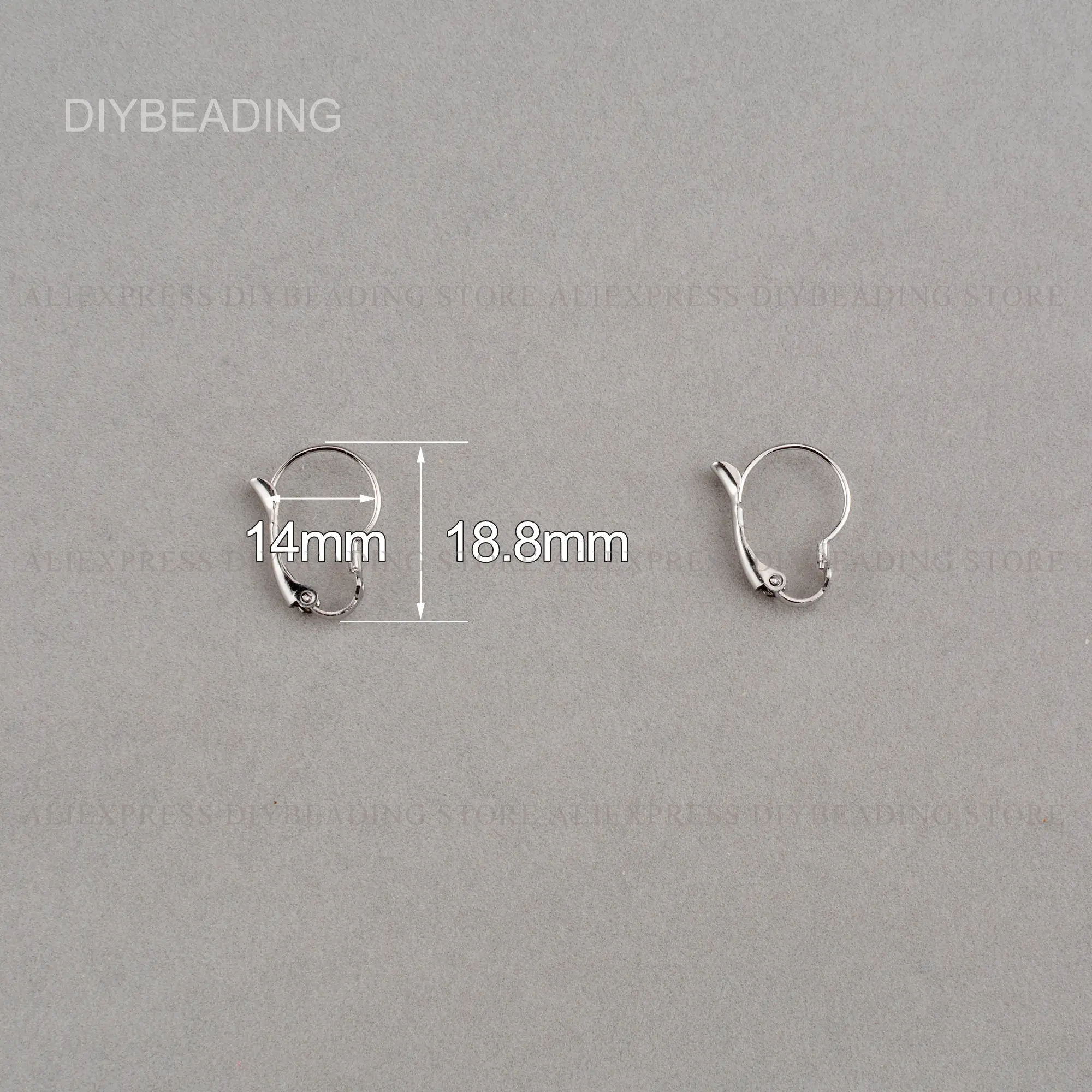 20-500 Pcs Leverback Earring Wires Hooks/Hoops Lever Back Earring Findings/Stainless Steel Earwire Component for Earring Making