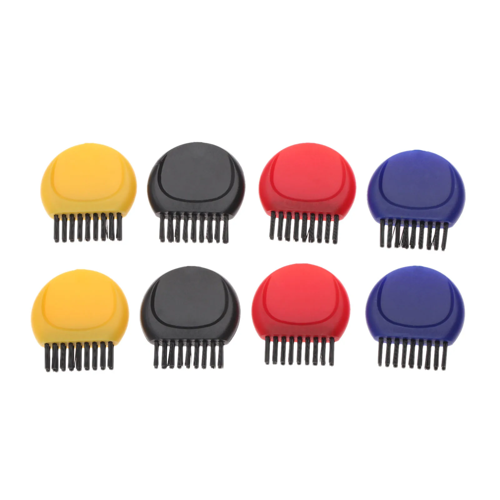

5Pcs Golf Club Brushes Brush 8mm Bristles height for cleaning golf heads golf ball and shoes Random Colors