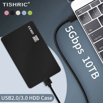 HDD Case USB 3.0/2.0 For SSD External Hard Disk Drive HDD Box/Enclosure Pocket 2.5 HD Optibay SATA to USB