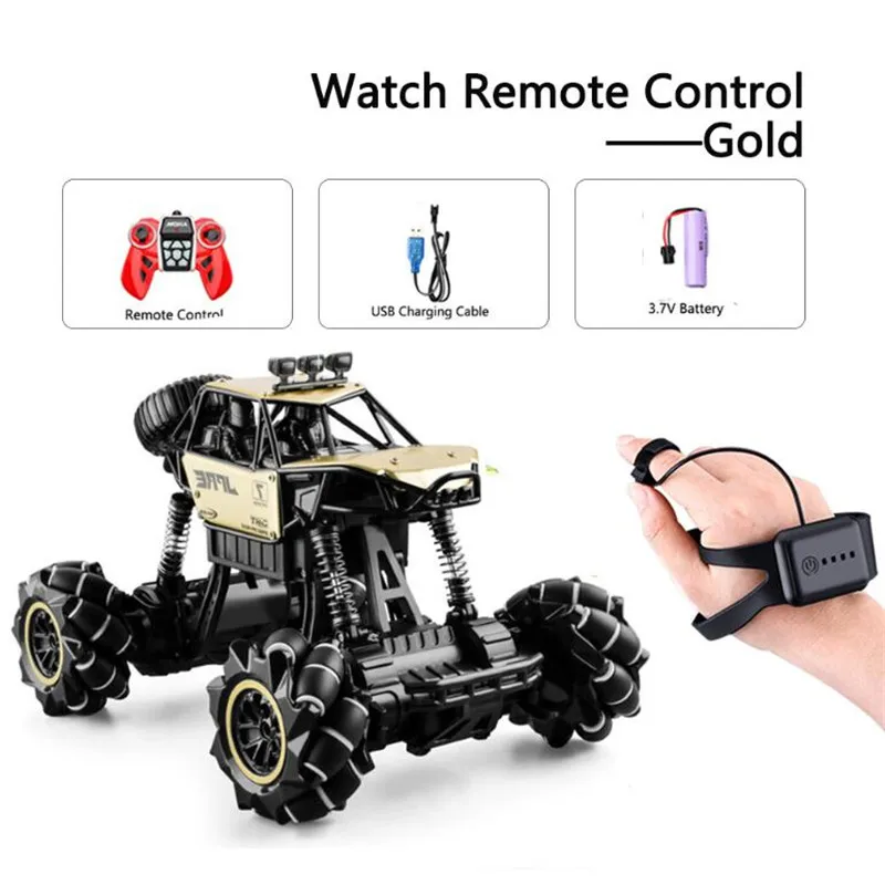 1:16 RC Cars 4WD Watch Control Gesture Induction Remote Control Off-Road Radio-controlled Stunt Drift Car Christmas Gifts 1:16 RC Cars 4WD Watch Control Gesture Induction Remote Control Off-Road Radio-controlled Stunt Drift Car Christmas Gifts