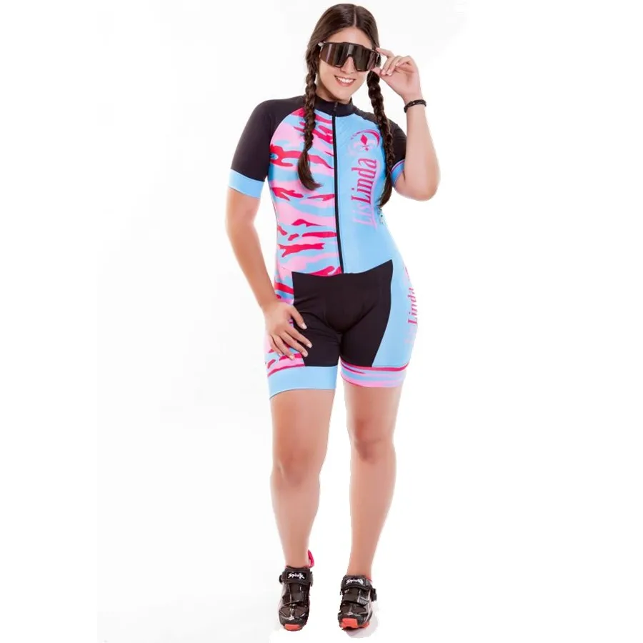 

triathlon women's skinsuit Short sleeve Anatomical aero cut performance style product Lightweight and comfor cycling jersey set