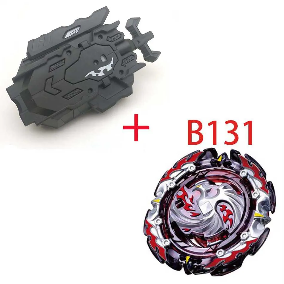 Волчок Beyblade Burst B-74 B-66 с пусковым устройством Bayblade Bey Blade металл пластик Fusion 4d Подарочные игрушки для детей - Цвет: B131