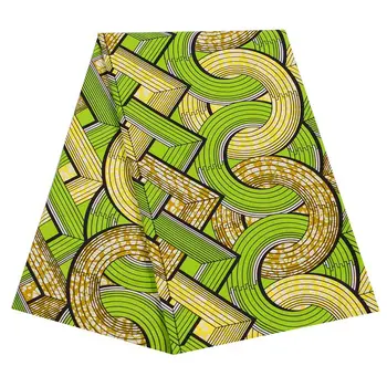 

6 yard Fabric For Sewing Dress 2019 Africa Ankara dutch wax Fabric Material African Wax Print Fabric