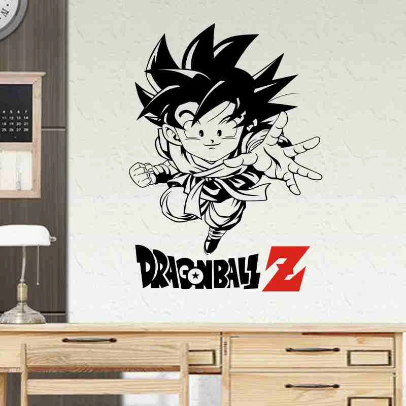 Vinyl stickers wall stickers prespaziati Goku Dragon Ball 14 Car Notebook PC