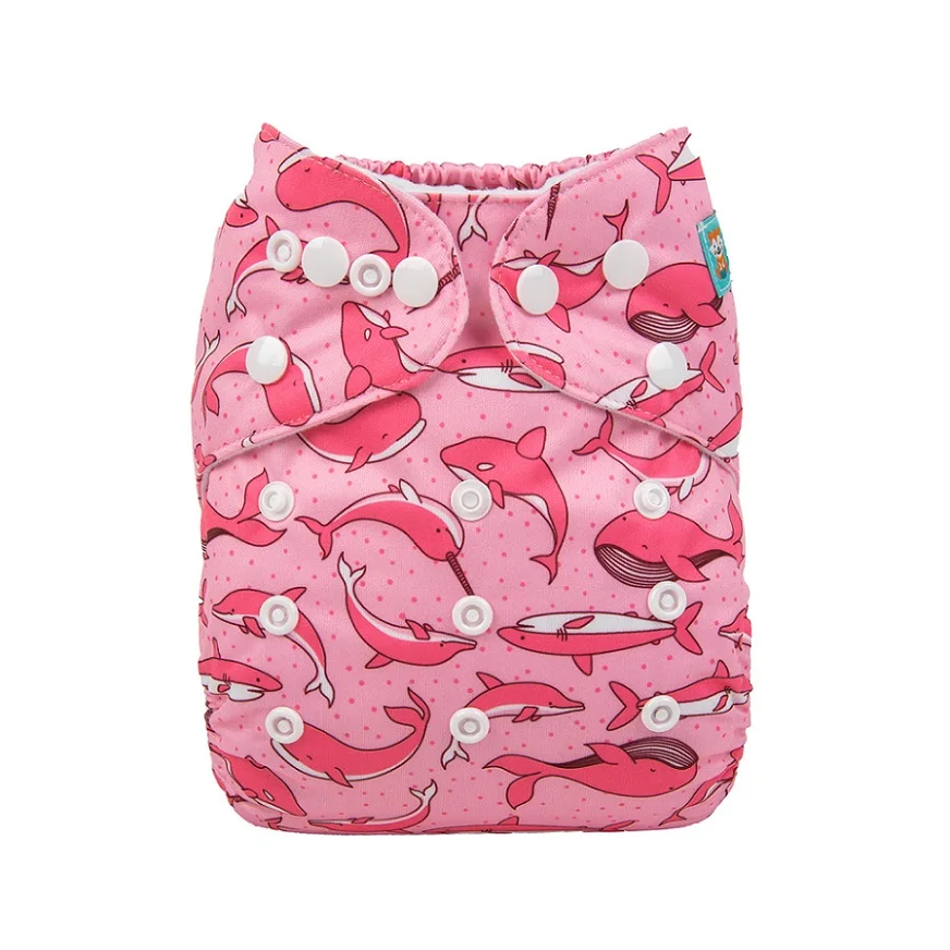 H-YK48 U pick Alvababy тканевые подгузники для малышей, многоразовые тканевые подгузники с 1 вставкой из микрофибры - Цвет: H-YK48
