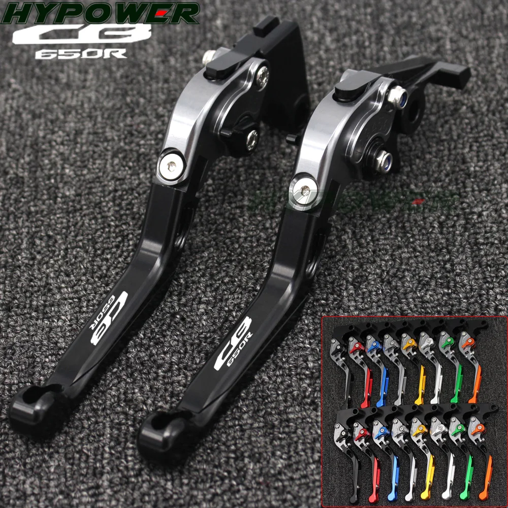 

Motorcycle CNC Folding Extendable Brake Clutch Levers For HONDA CB650R CB 650R 2019 2020 Accessories With laser logo