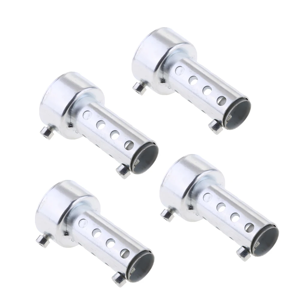 4pcs Universal Motorcycle Exhaust Can Killer Silencer Muffler Baffle 42mm