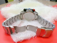 LIGE-reloj analógico de acero inoxidable para hombre, nuevo accesorio de pulsera de cuarzo resistente al agua con cronógrafo, complemento Masculino deportivo de marca de lujo con esfera luminosa