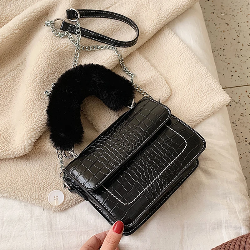 

MONNET CAUTHY New Arrival Female Totes Classic Chic Style Pretty Girl Handbag Solid Color Coffee Black Red Vintage Crossbody Bag
