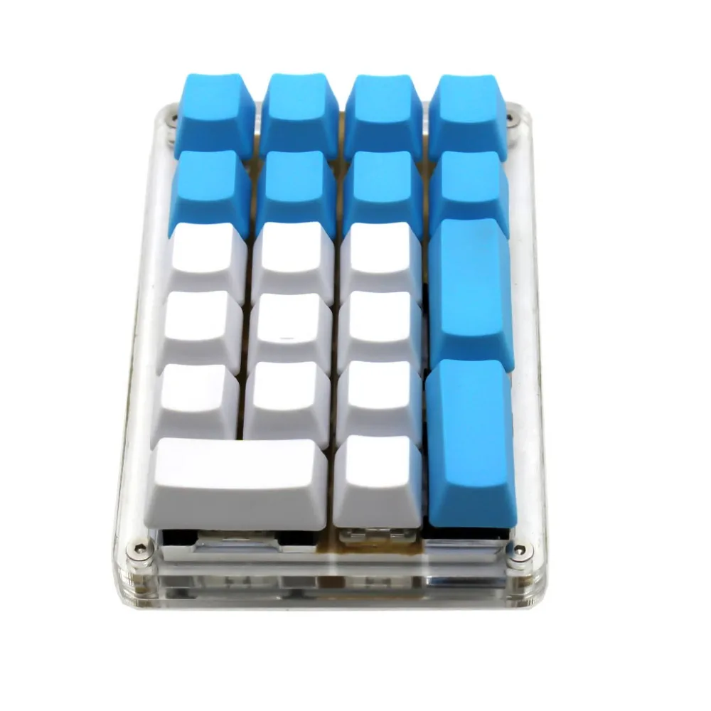 

OEM профиль, 21 ключ, верхняя печать, боковая печать, чистые толстые клавиши PBT ABS для механической клавиатуры, переключатели Numpad MX (только клавиатура)
