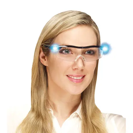 Высокое качество Mighty Sight светодиодный увеличительное стекло унисекс 160% увеличение Hands Free HD Lenes аккумуляторная