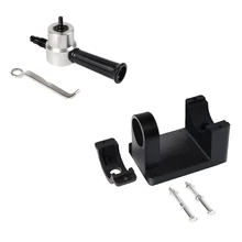 Hot XD-Nibbler Sheet Metal Cut Nibble Metal Cutting Double Head Sheet Nibbler Saw Cutter Tool Drill Attachment Cutting Tools Set