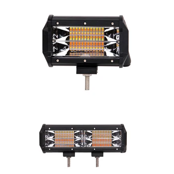 

2PCS Car Work Light Light Bar Strobe Combination Drive for Driving Lamp Offroad SUV