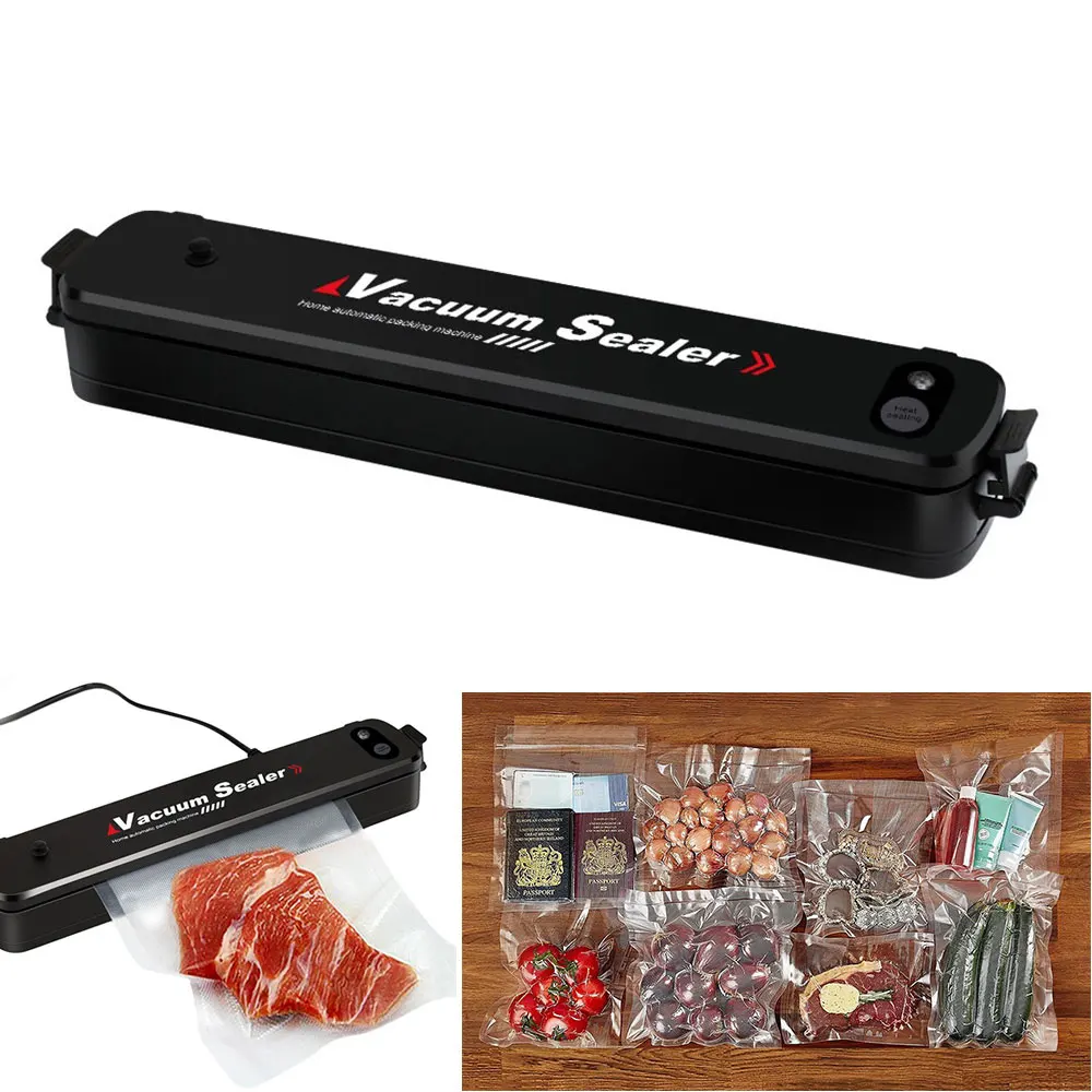 

Vacuum Sealer Capper Vacuum Packaging Machine Convenient Durable Practical 90W LP-11 Automatic Food Home Device Tools Kitchen