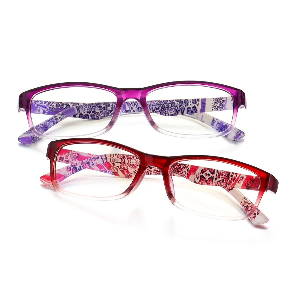 Classique élégant TR90 résine lunettes de lecture Anti-lumière bleue radioprotection presbytie lunettes Portable ultraléger Comfor