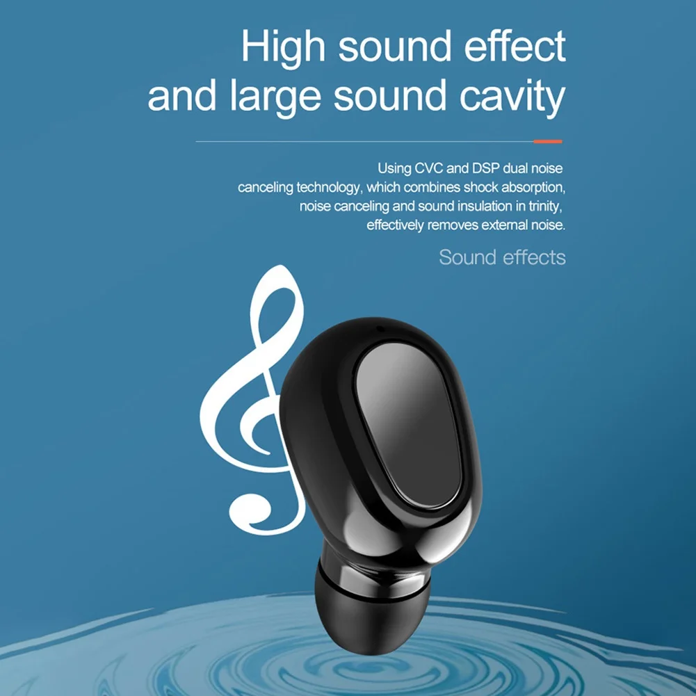 XT7 Tws Bluetooth Earphone Stereo Sport Wireless Headphones Bluetooth5 0 Wireless IPX7 Waterproof Headphone for Xiaomi Huawei