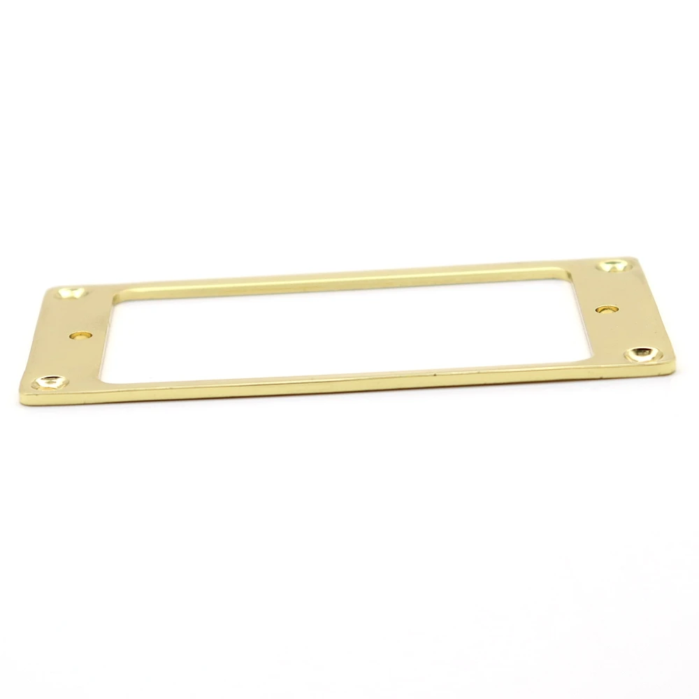 2 Stück Gitarren-Tonabnehmerring-Abdeckrahmen, flache Metall-Tonabnehmer-Montageringe, 2 x 2 mm, für LP/SG-Gitarre – Detail 12