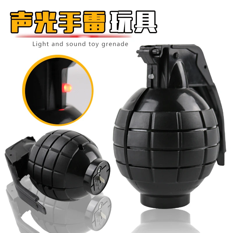 Flash Lumiere Led Son Cos Jouet D Arme Grenade Jouet Munitions Jeu Lanceur De Bombe Explosion Replique Militaire Exterieure Tactique Accessoire Aliexpress