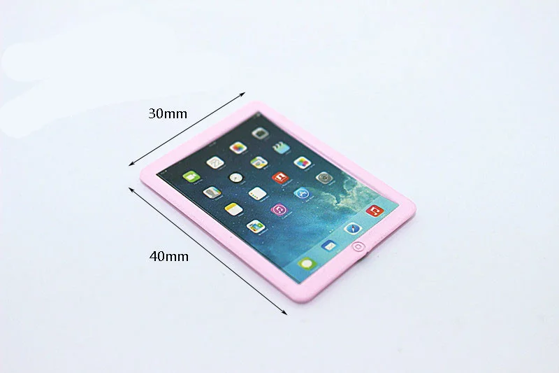 Миниатюрный Кукольный домик 1:12 мини ipad 1:6 мебель игрушка подходит для нового