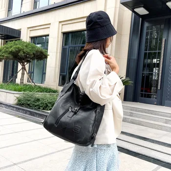 

Women's Retro Lightweight Shoulder Bag Handbag Travel Daypack for Daily Use High Capacity Waterproof 2020