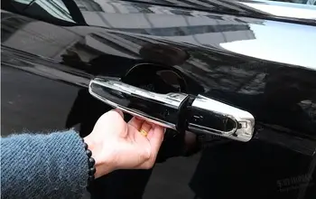 

8pcs Car Styling Chrome Door Handle Cover Trim For Range Rover Evoque For Range Rover Sport For Discovery Sport 2015 Accessories