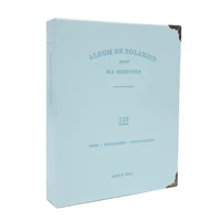 Faux Leather Spiral Bound DIY Family Photo Album – Memory Book for Special Moments