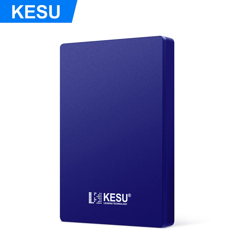 Голубой цвет KESU внешний жесткий диск USB3.0 SATA портативный HDD, совместимый с Xbox One/Xbox 360/PS4/Mac/Tablet/PC, простой в использовании