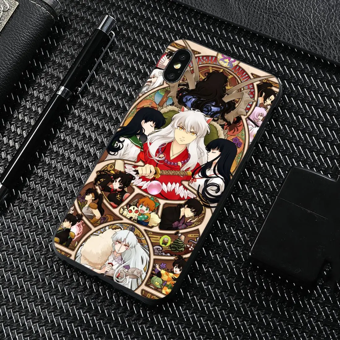 For Samsung Galaxy A10 A30 A40 A50 A60 A70 S6 Active Note 10 Plus Edge M30 Inuyasha Japan Anime kagome Silicone Skin Case | Мобильные