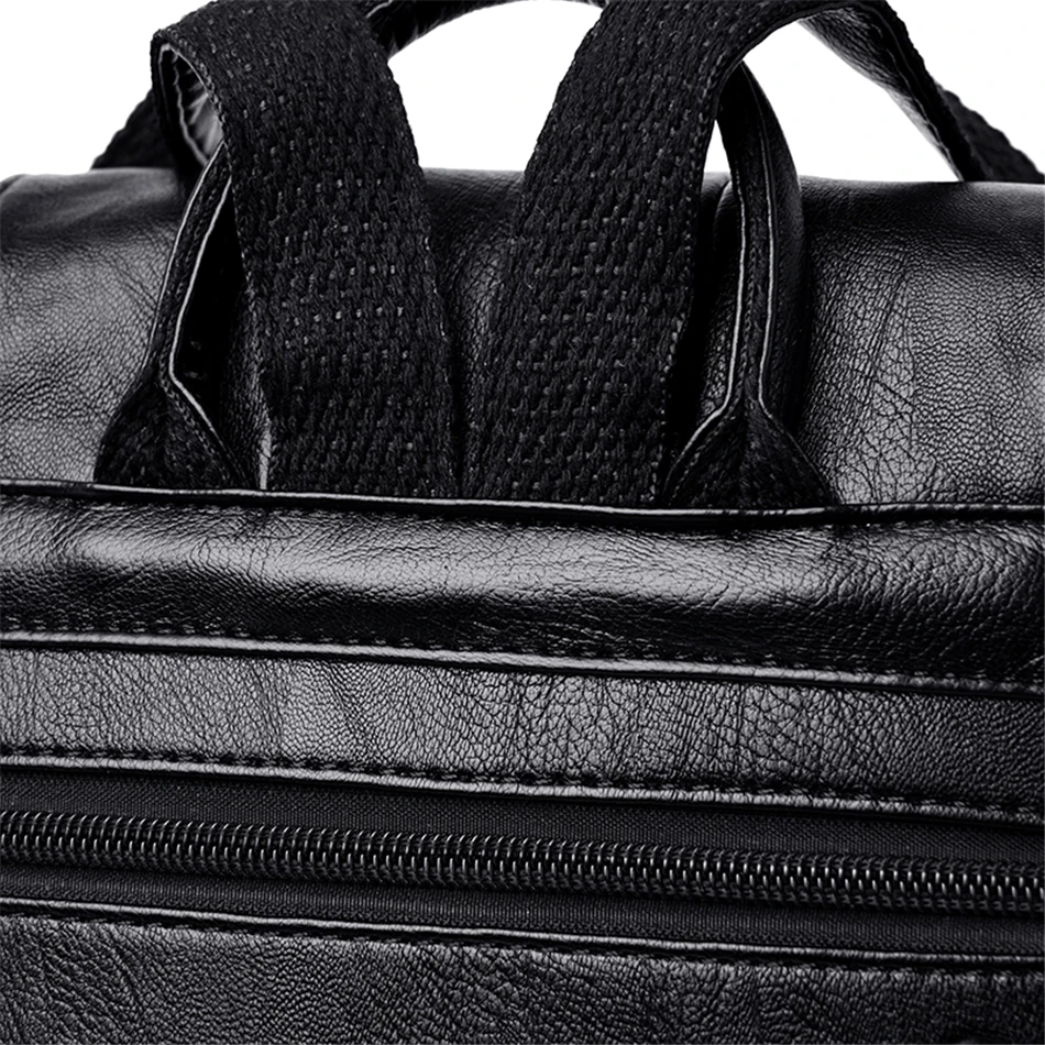 Новая мода текстура замок роскошный женский рюкзак высокого качества мягкие кожаные школьные сумки для девочек-подростков большая Вместительная дорожная сумка