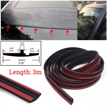 

Waterproof Strip Sealed Windshield Sunroof Triangular Window Protection