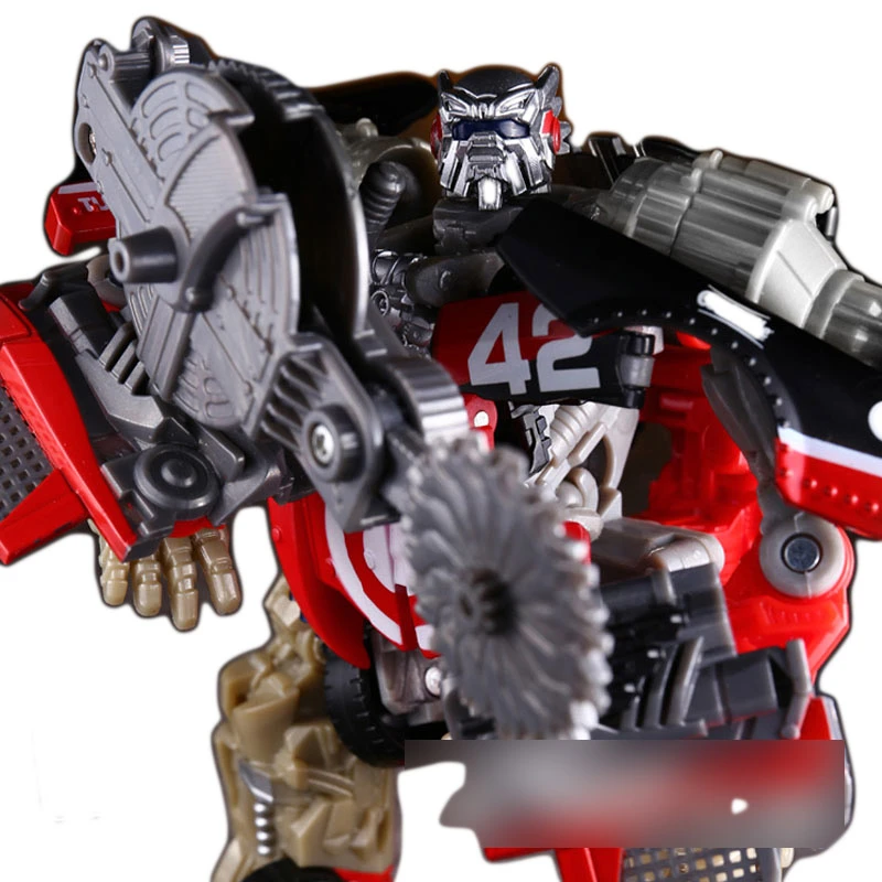 Thf02 Deluxe Red Transformation Figma Robot Deformable Car ABS OP Commander Big Size Plastic Collection Gift Toy For Child