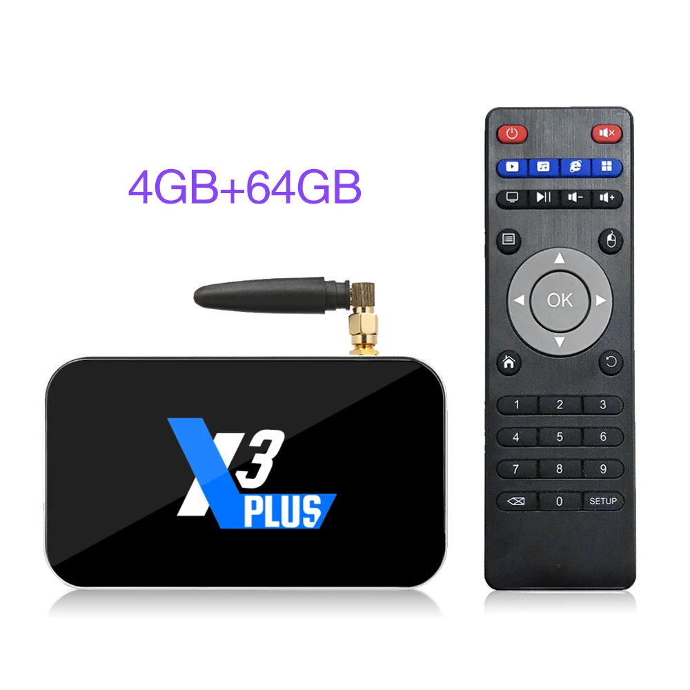4G 64G X3 Pro ТВ приставка Android 9,0 ТВ приставка Amlogic S905X3 4 Гб DDR4 приставка 2,4G 5G двойной WiFi 1000M Bluetooth 4K HD медиаплеер куб - Цвет: 4G 64G