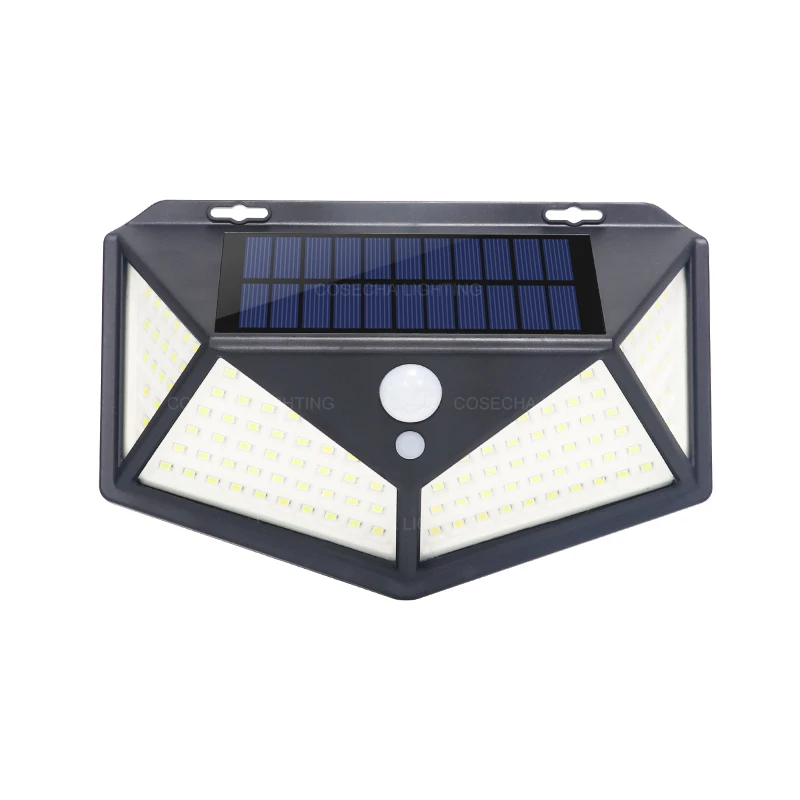 

Motion sensor outdoor wall sconces LED solar wall lights waterproof exterior facade wall lamp for front door gate backyard hotel