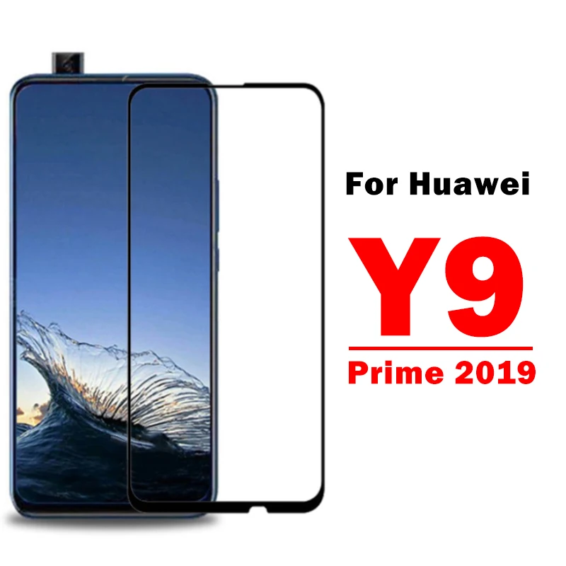 Защитное стекло для huawei y 9 prime 2019 защитное y9 y7 pro enjoy 7 7y 9y p smart z пленка телефона