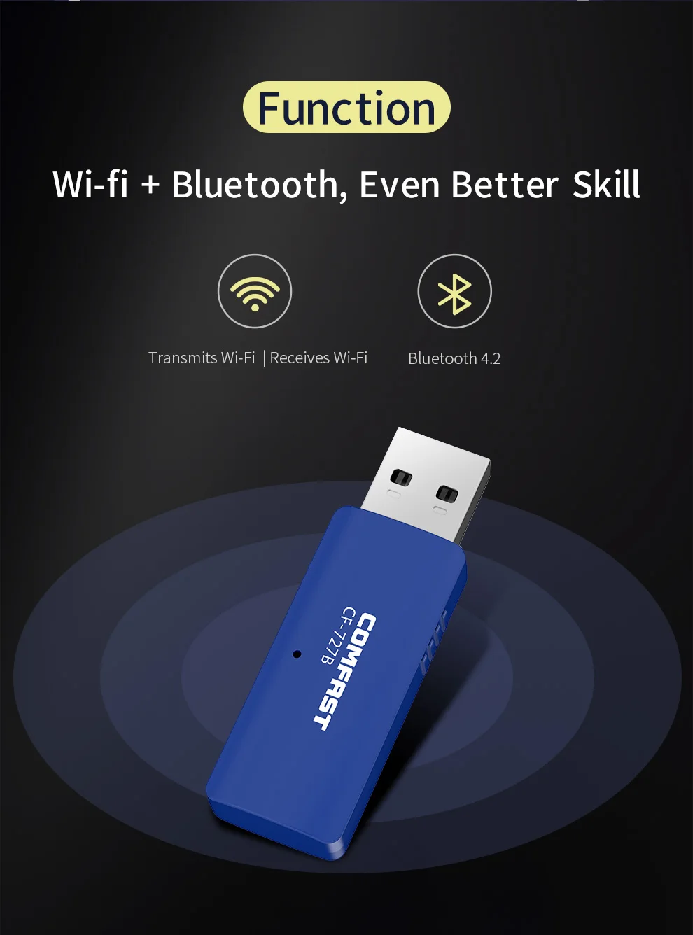 USB Wifi адаптер 1300 Мбит/с Wi fi Adatper 5 ГГц антенна Bluetooth 4 2 Ethernet PC для компьютера
